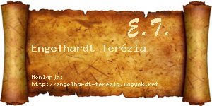 Engelhardt Terézia névjegykártya